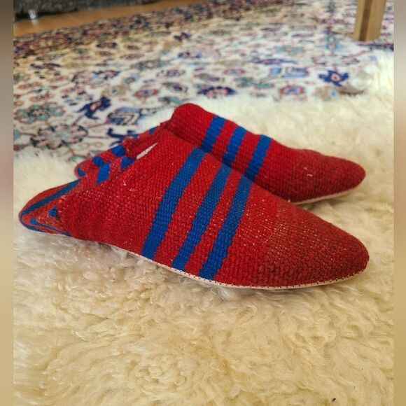 NWT Upcycled Moroccan Rug Slippers Size M [Womens 7-8] - Picture 5 of 10